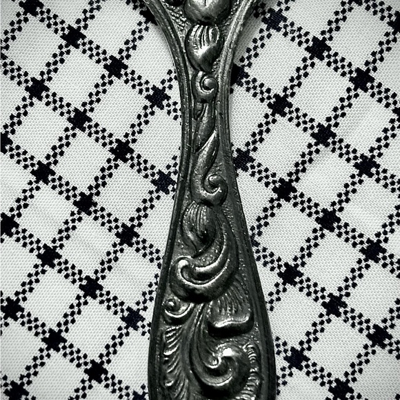 VINTAGE “HANS JENSEN” SILVER PLATE HAND-MIRROR / ‘MADE IN DENMARK’, CIRCA 1940’S - Picture 4 of 6